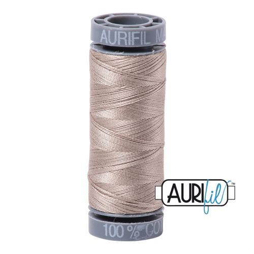 Aurifil  kleine spoel 5011 Touw Beige