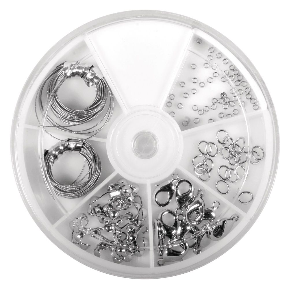 Set v. beginners m. sieradenaccessoires zilver