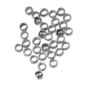 Knijpkraal, metaal, 1,8/2,5 mm ø platina