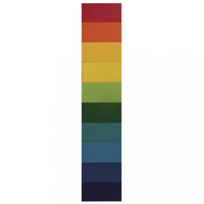 Wasfolie regenboogset 10 kl