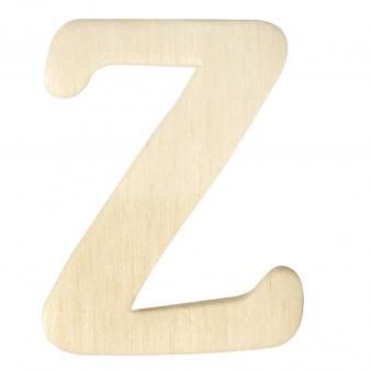 Houten letters 4cm  Z