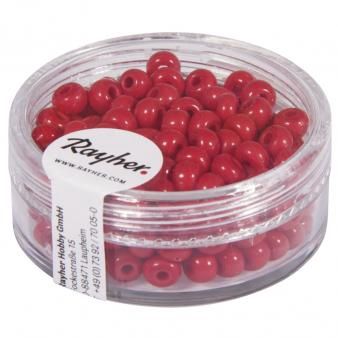 Indianenkralen 4.5mm rood