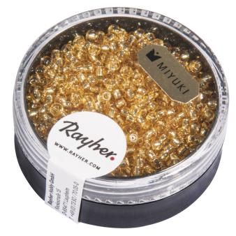 Premium rocailles 2.2mm licht topaas - 2