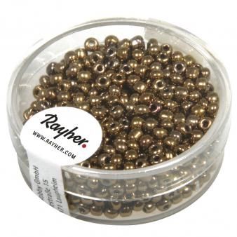 Borduurkralen, 2,6mm koper