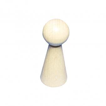 Houten figuurkegel 60mm 1 st