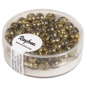 Rocaille metallic 5.5mm goud