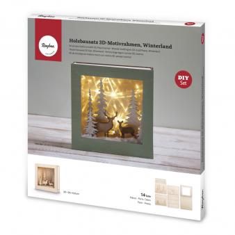 Houten bouwset 3D lijst