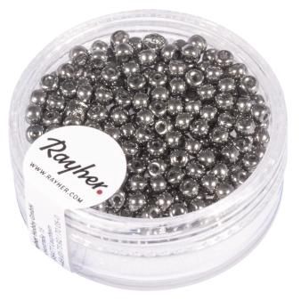 Rocailles 3mm antraciet