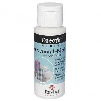 Kaarsenverf - medium voor acrylverf