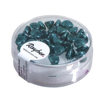 Glaskraal-driekant indisch turquoise