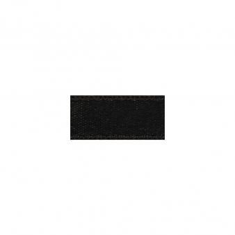 Satijnlint 3mm zwart 10mtr