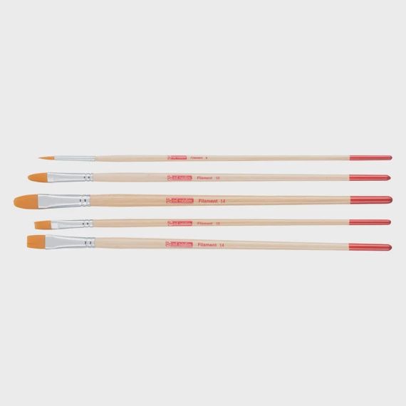 Olie- en Acrylpenselenset van 5 - Polyester