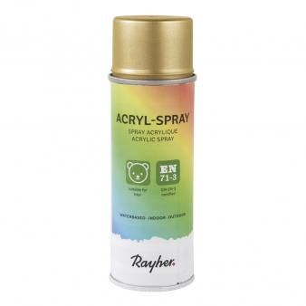 Acryl spray briljant goud