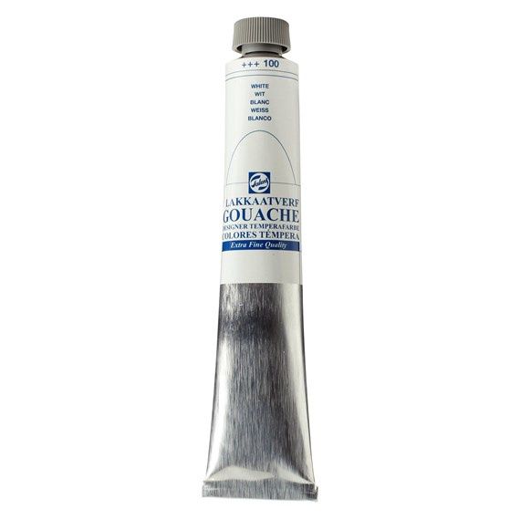 Gouache extra Fine Tube 60 ml Wit 100