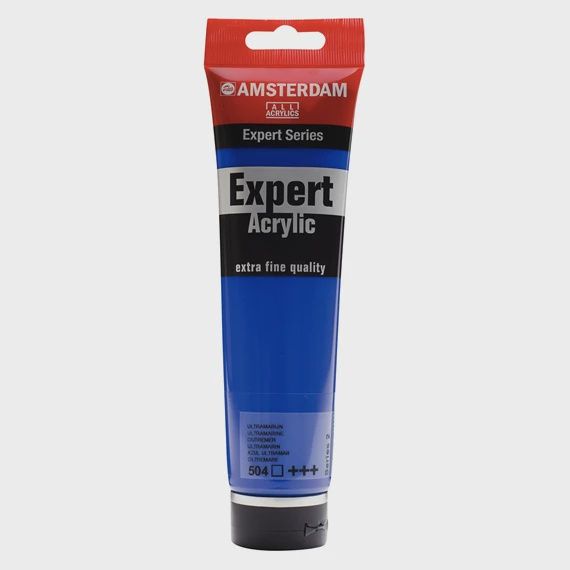 Expert acrylverf 150 ml  -504 - Ultramarijn