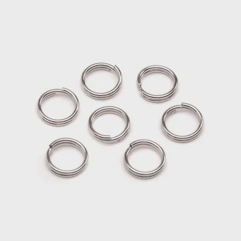 Ringen dubbel 6mm Zilver