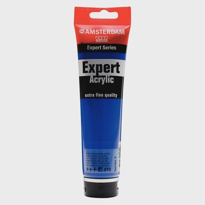 Expert acrylverf 150 ml -518- Kobaltblauw Donker (Ultramarijn)