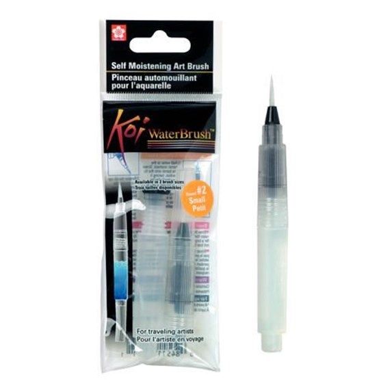 Koi Water Brush Kort Reservoir Penpunt Small