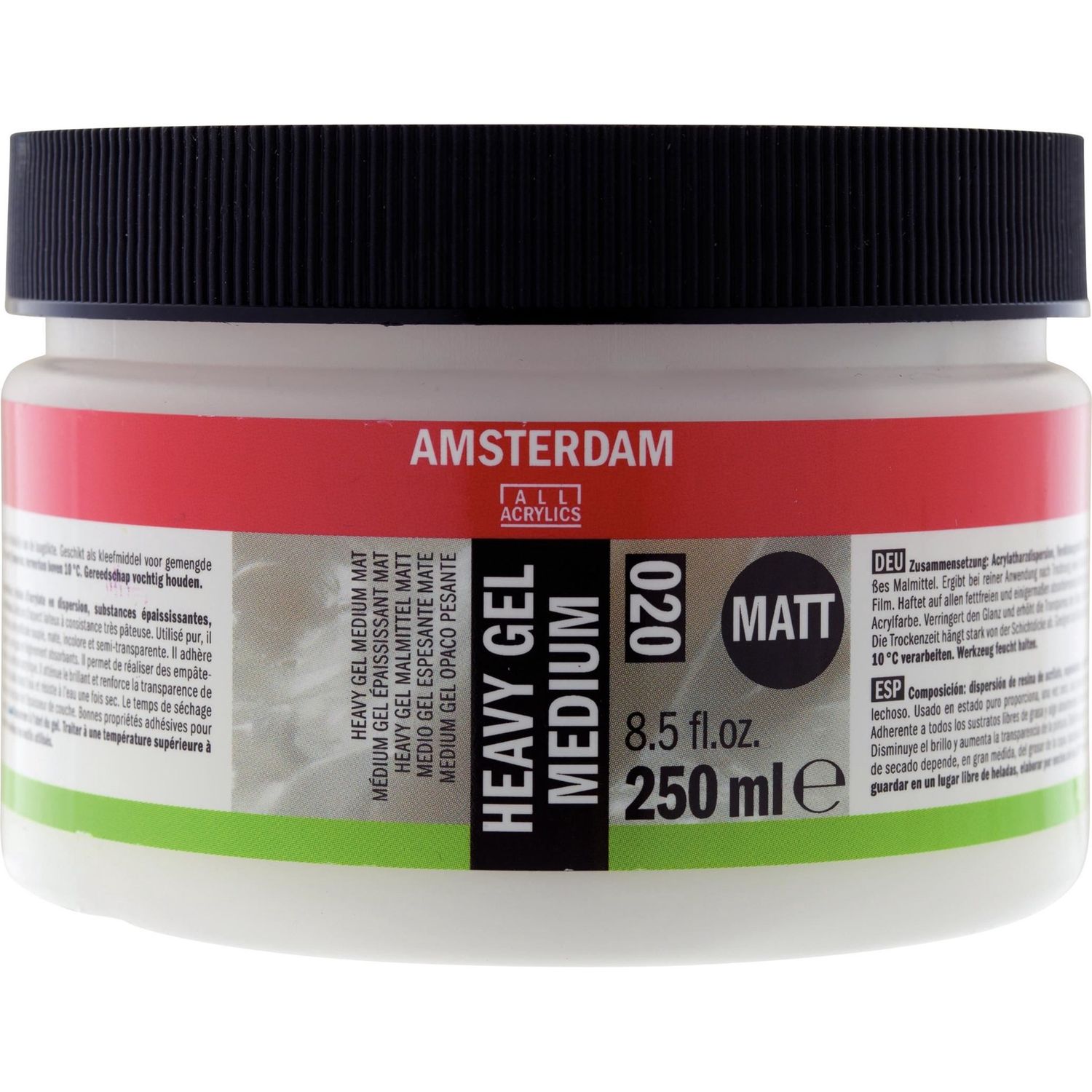 Amsterdam heavy gel medium mat 250ml