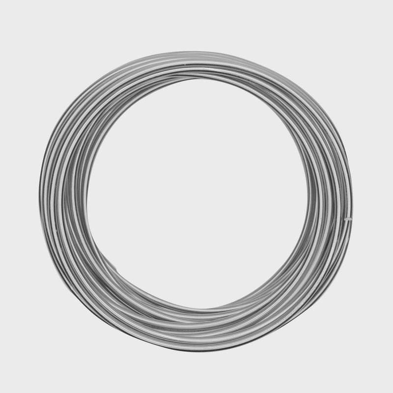 Aluminiumdraad 4mm 10m Silver