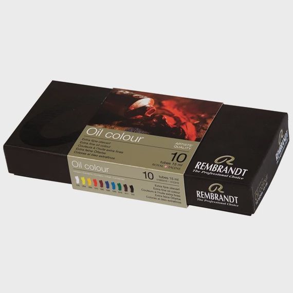Olieverf basisset | 10 x 15 ml