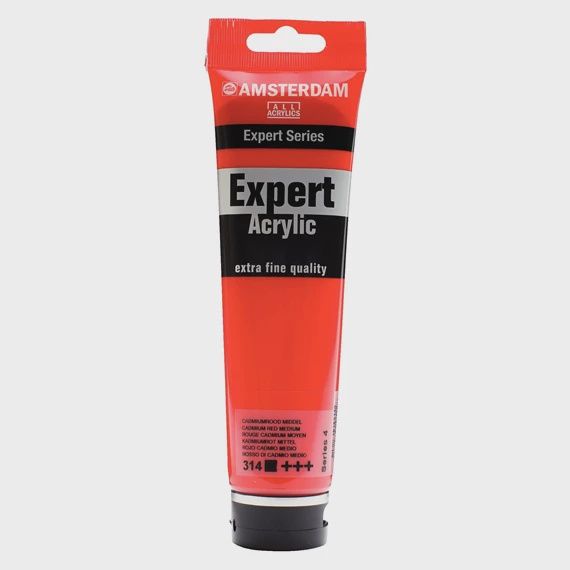 Expert acrylverf 150 ml  -314 - Cadmium rood middel