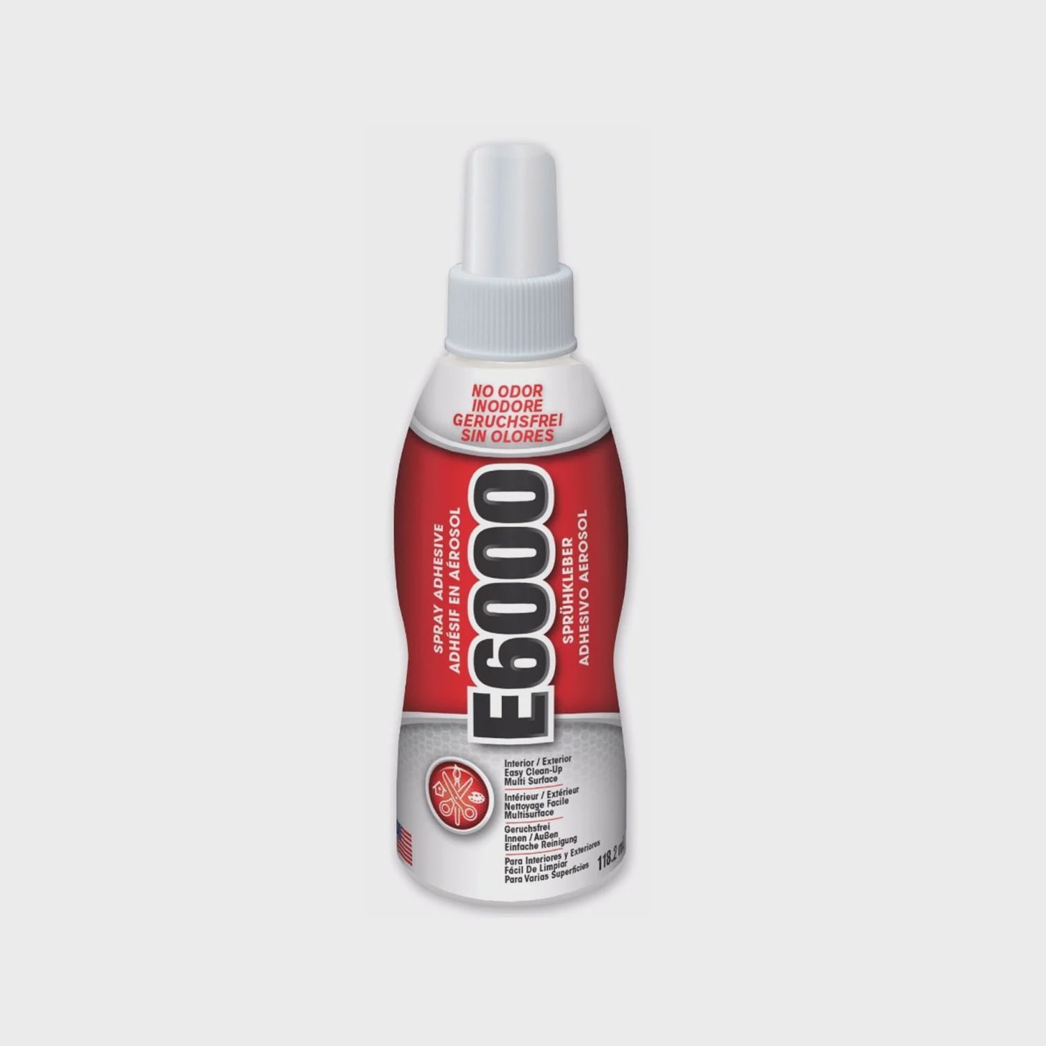 Spray lijm transparant E6000 • 118.2ml