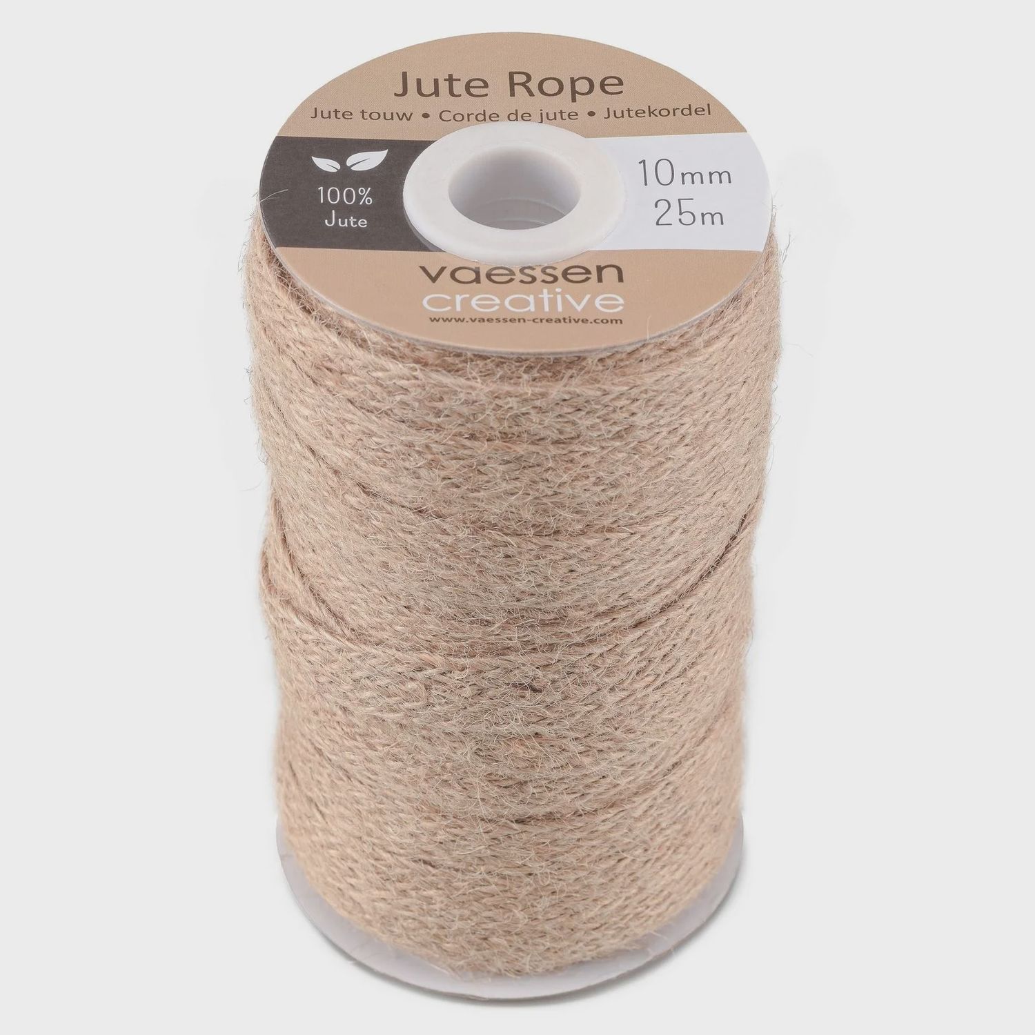 Juten Touw Naturel 10mmx25m