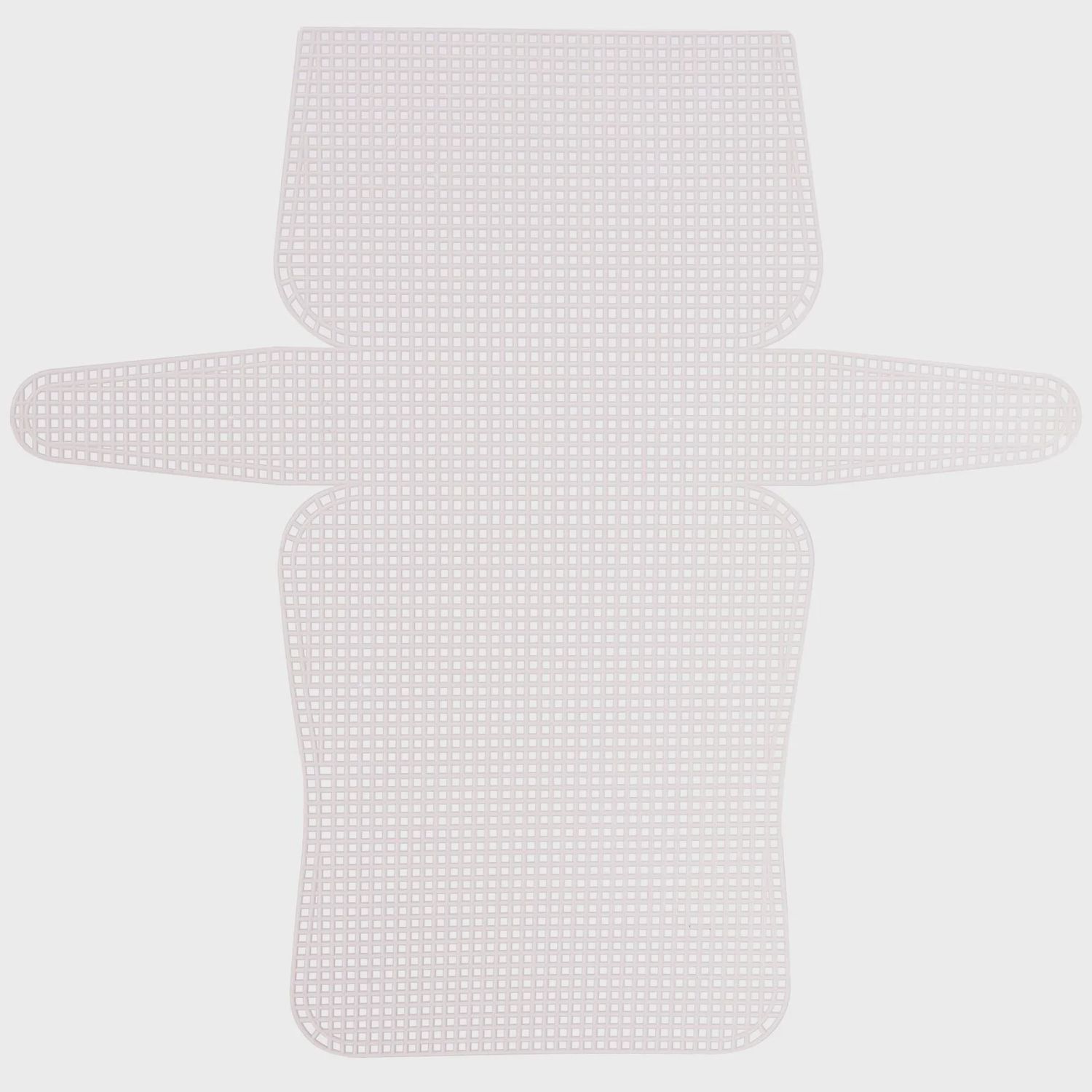 Plastic Stramien Tas 33,5x35,5cm 7mesh Transparant
