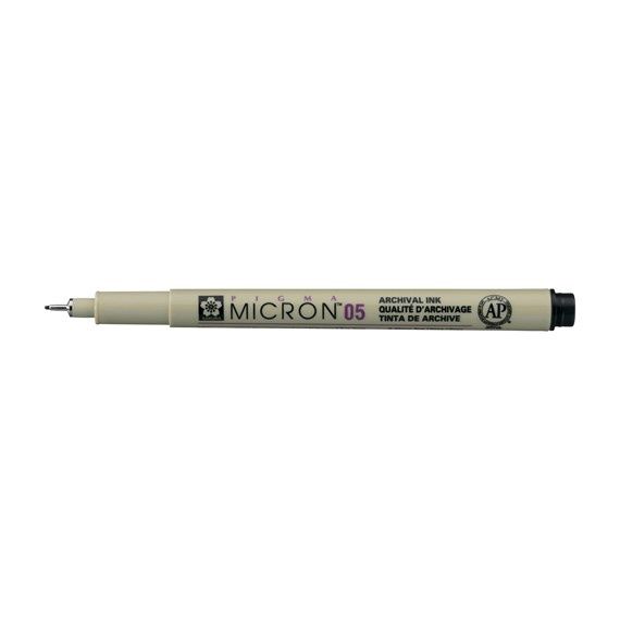 Pigma Micron 05 - 0.45 mm - Zwart