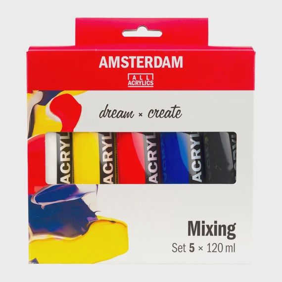 Standard Series acrylverf mengset | 5 x 120 ml