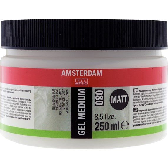 Gel medium mat 250ml