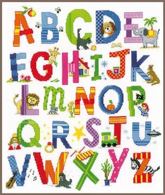 Telpakket abc met dieren