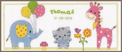 Telpakket poes en vriendjes