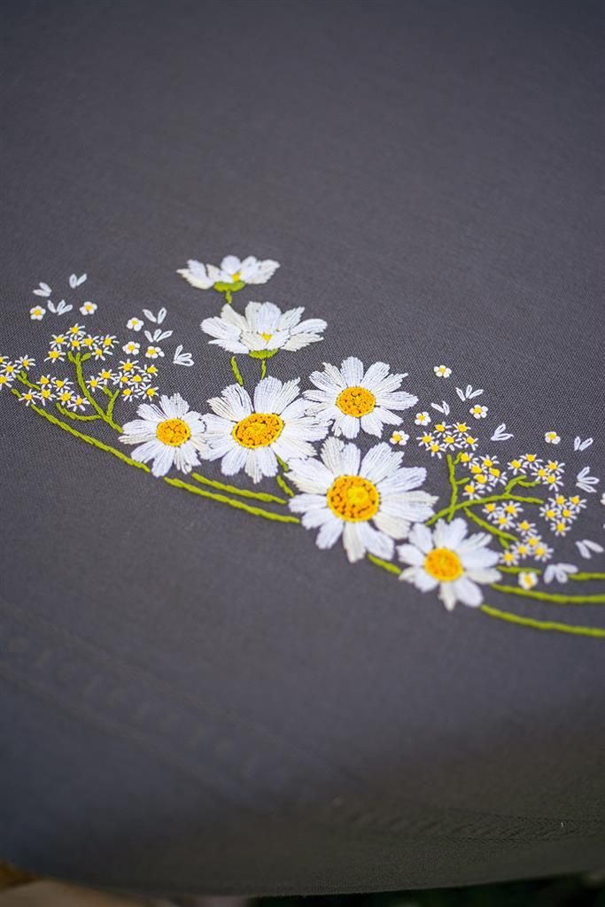 Tafelkleed Margrietjes