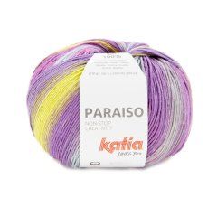Paraiso, Kleur(nummer): 109 - Fuchsia-Pistache-Licht hemelsblauw-Lila