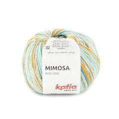 Mimosa, Kleur(nummer): 316 - Oranje-Turquoise-Mint