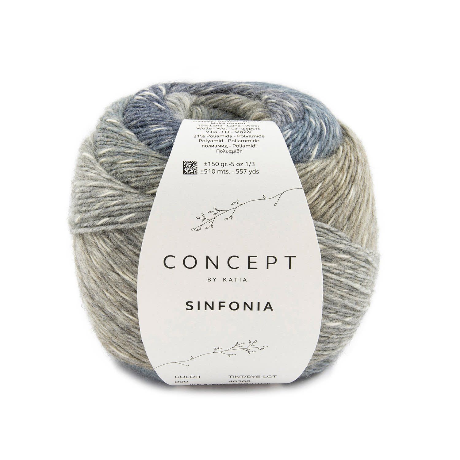 Sinfonia, Kleur(nummer): 200 - jeans