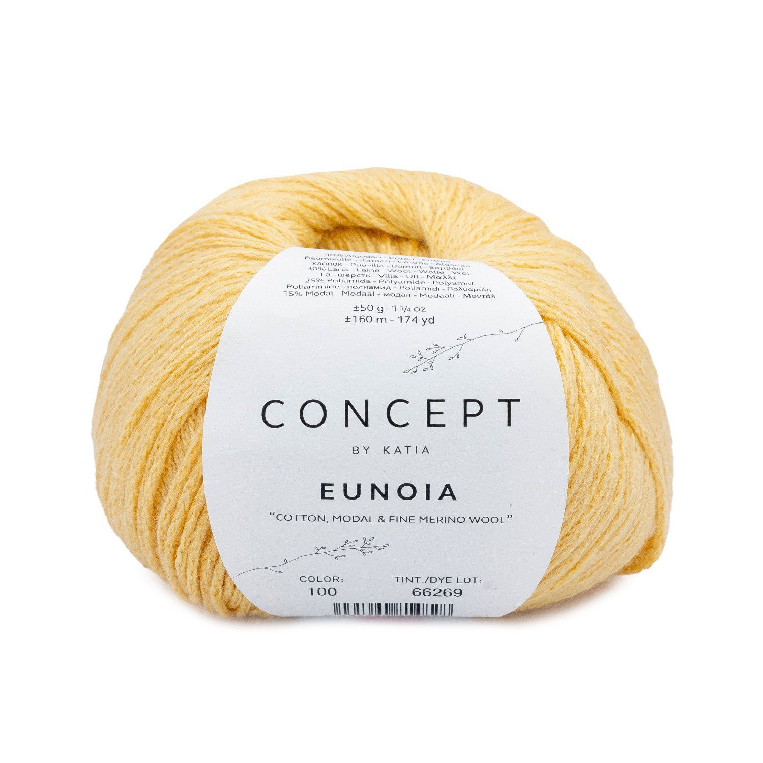 Eunoia, Kleur(nummer): 100 - Licht geel