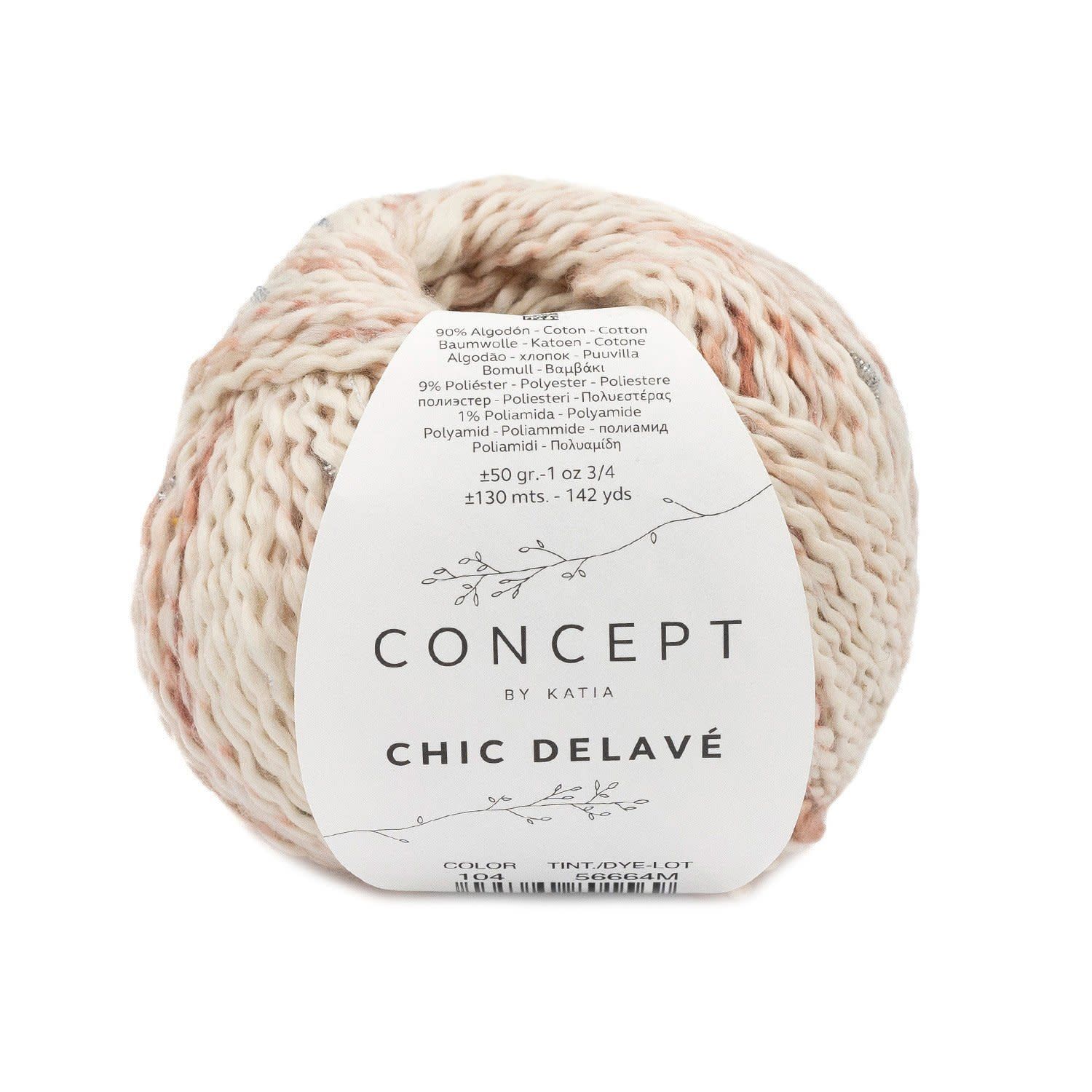 Chic Delave, Kleur(nummer): 104 - Ecru-Make-up