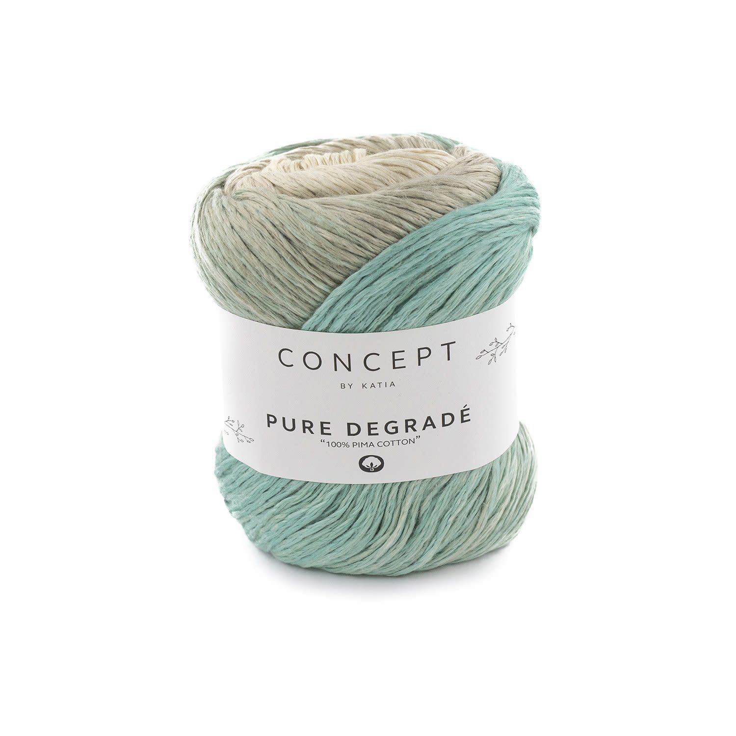 Pure degrade, Kleur(nummer): 200 - Beige-Waterblauw-Parelmoer-lichtgrijs