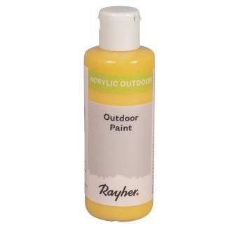 Outdoor Paint acrylverf zonnegeel