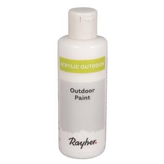 Outdoor Paint acrylverf wit