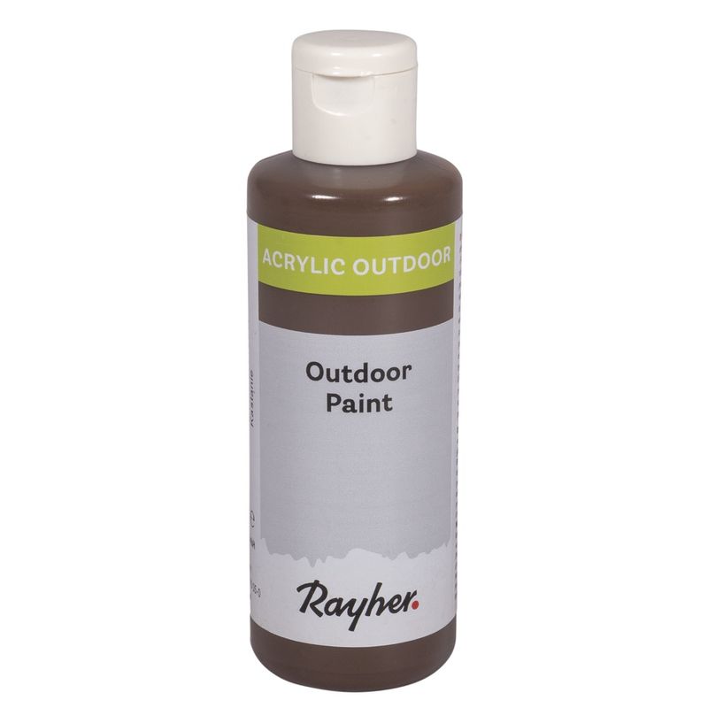 Outdoor Paint acrylverf kastanje