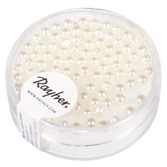 Renaissance-glasparels sneeuwwit 3mm