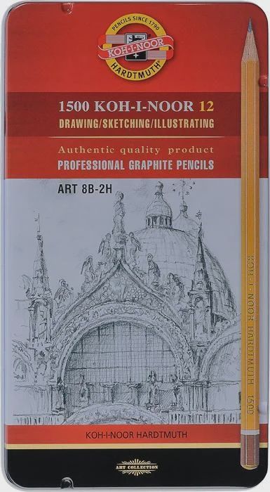 Grafiet tekenpotloden 1502 Art Set