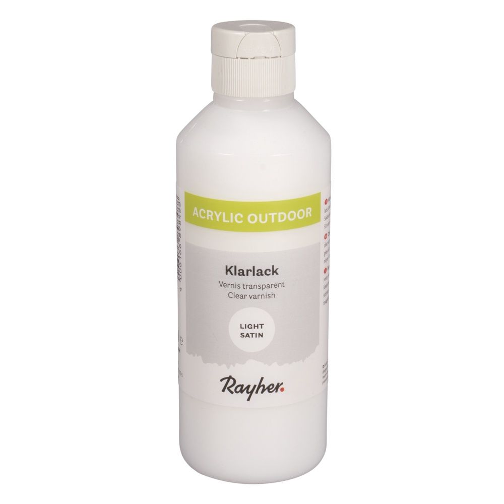 Outdoor Paint heldere lak kleurloos 250ml