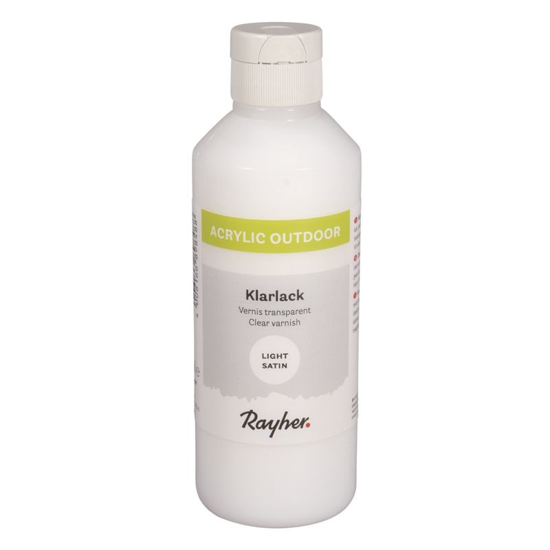 Outdoor Paint heldere lak kleurloos 250ml