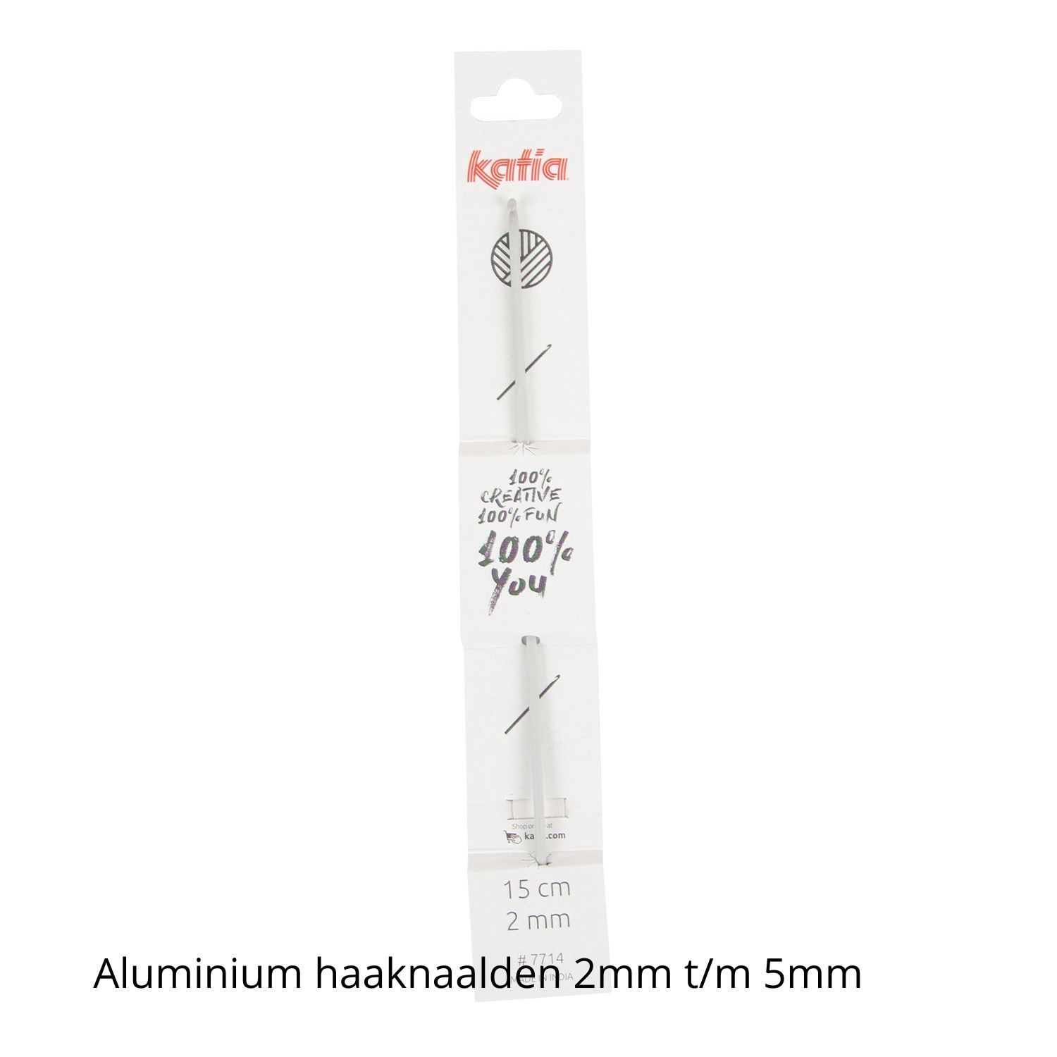 Aluminium haaknaalden