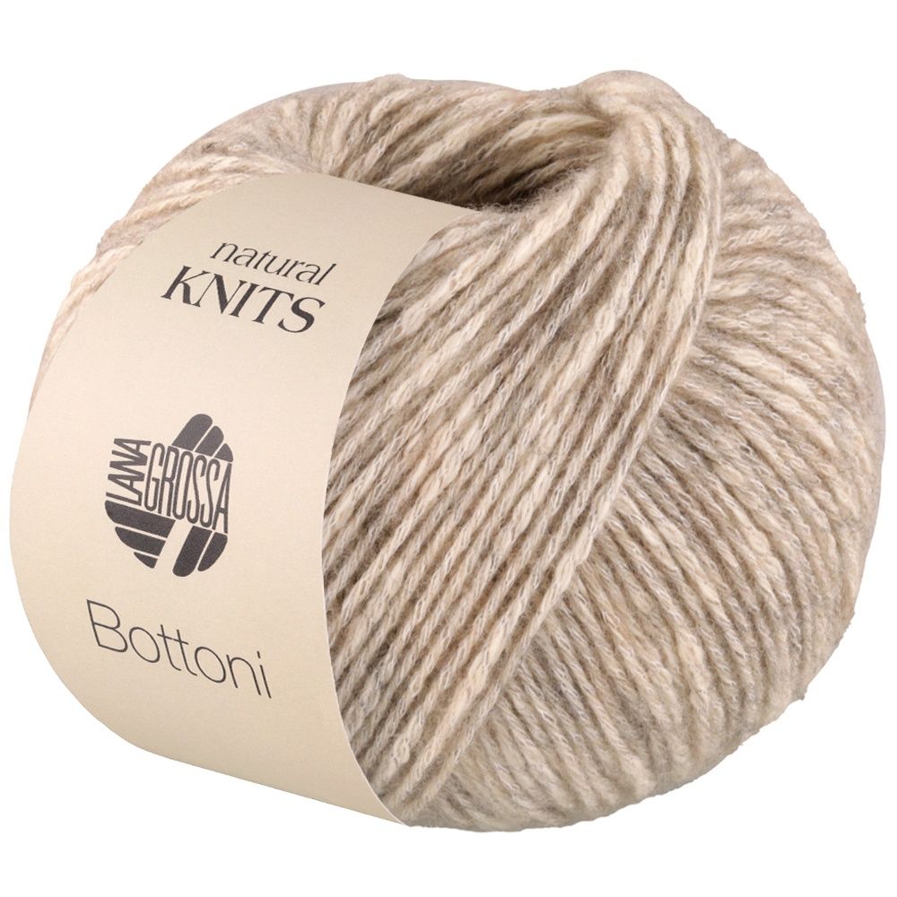 Natural Knits Bottoni, Kleur: 13 - Grijsbeige/crème